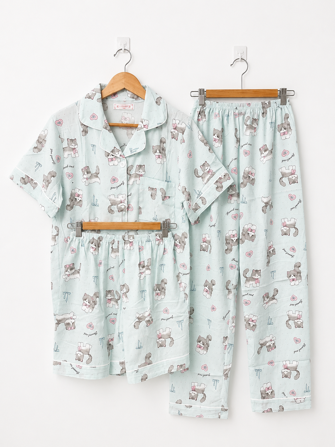 3-in-1 Cloud Cotton Sleepwear (S12)