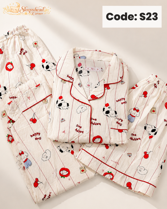 3 in 1 Cloud Cotton Sleepwear (S23)