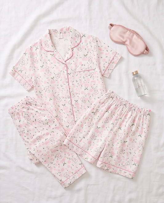 3-in-1 Cloud Cotton Sleepwear (S19)