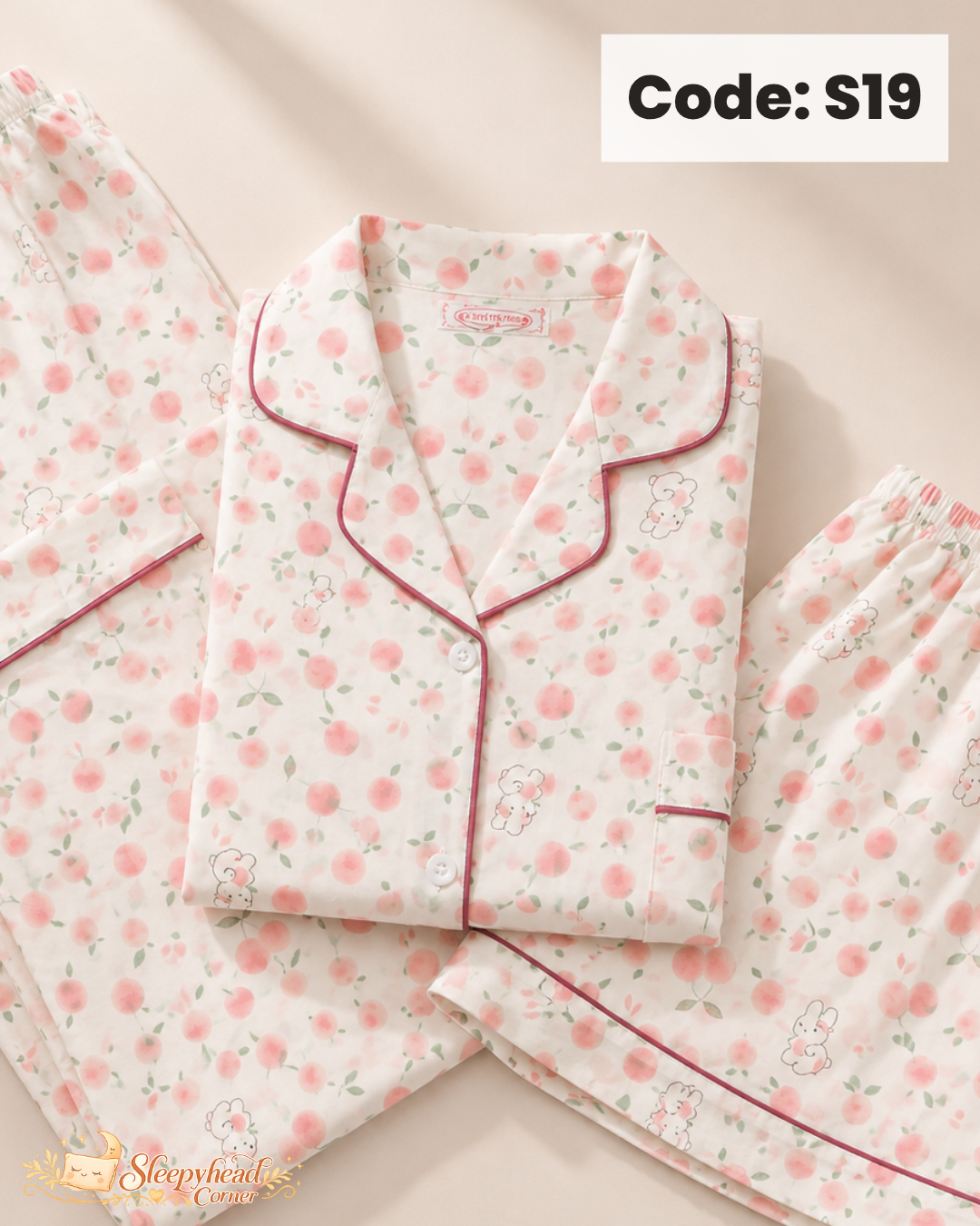 3 in 1 Cloud Cotton Sleepwear (S19)