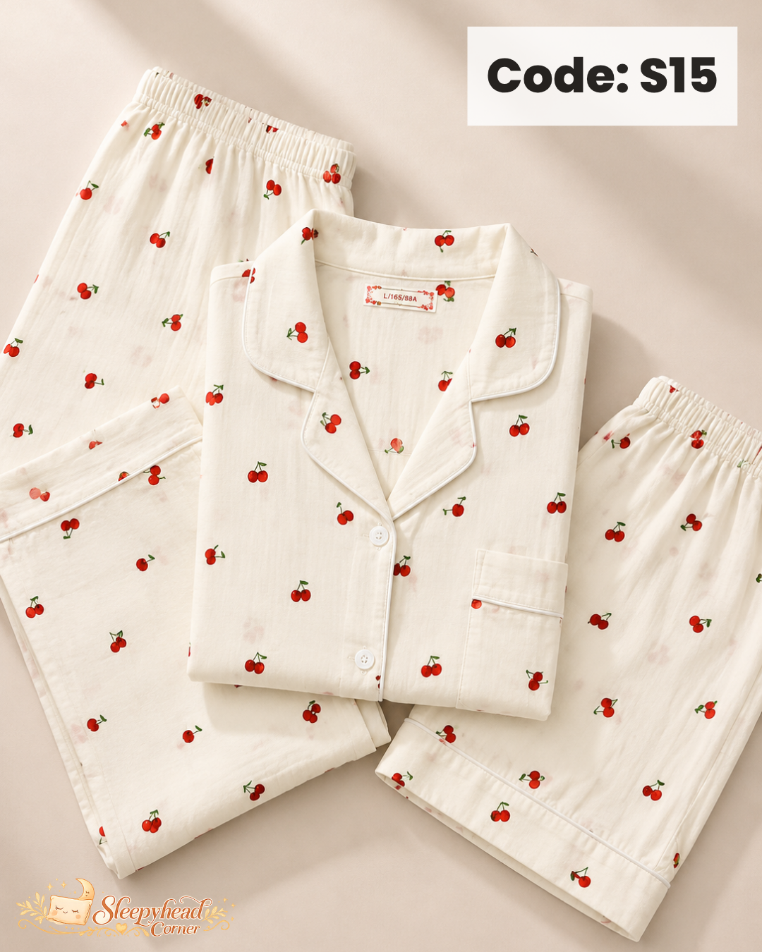 3 in 1 Cloud Cotton Sleepwear (S15)