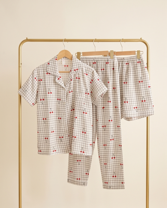 3-in-1 Cloud Cotton Sleepwear (S27)