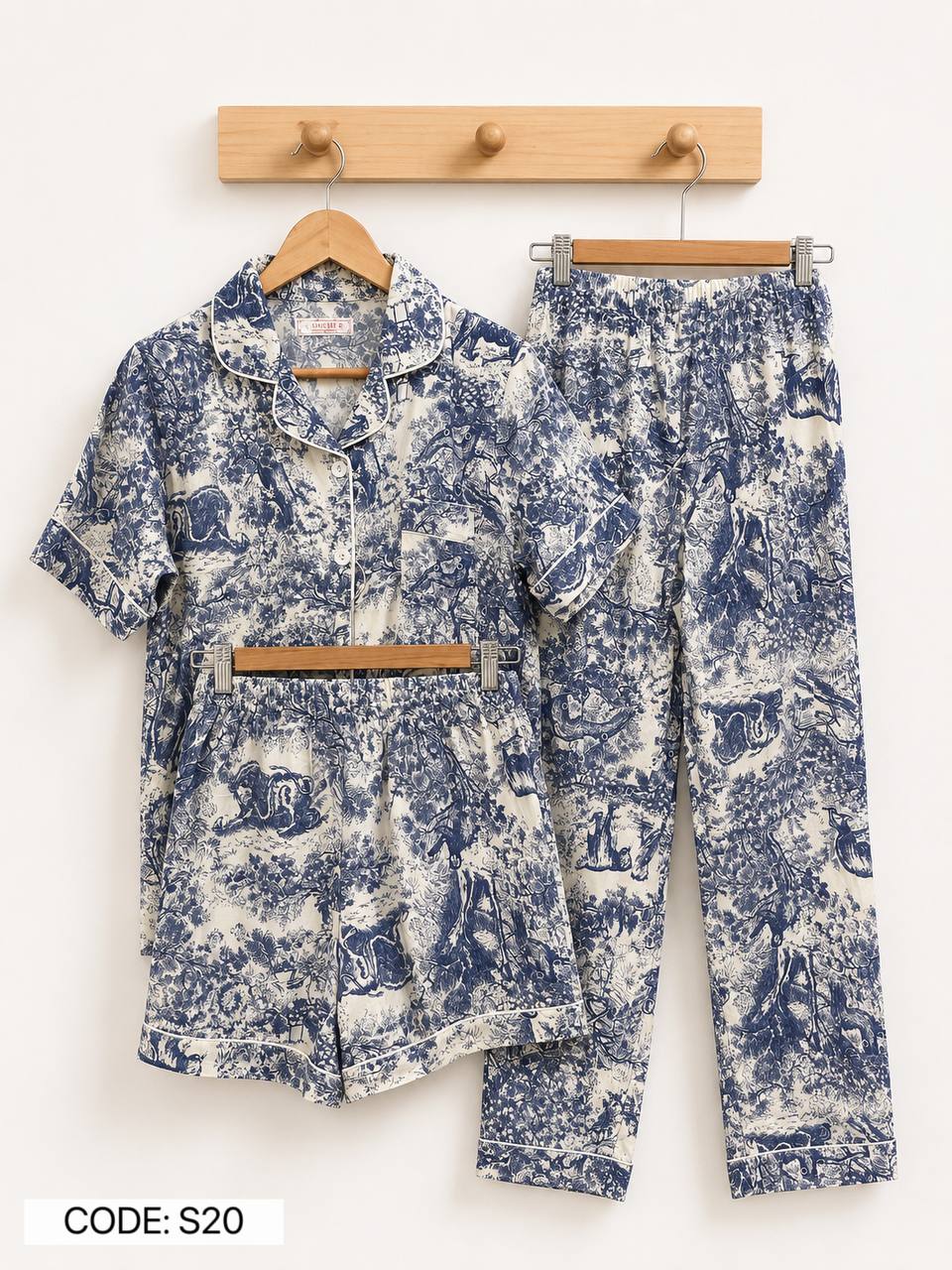 3-in-1 Cloud Cotton Sleepwear (S20)